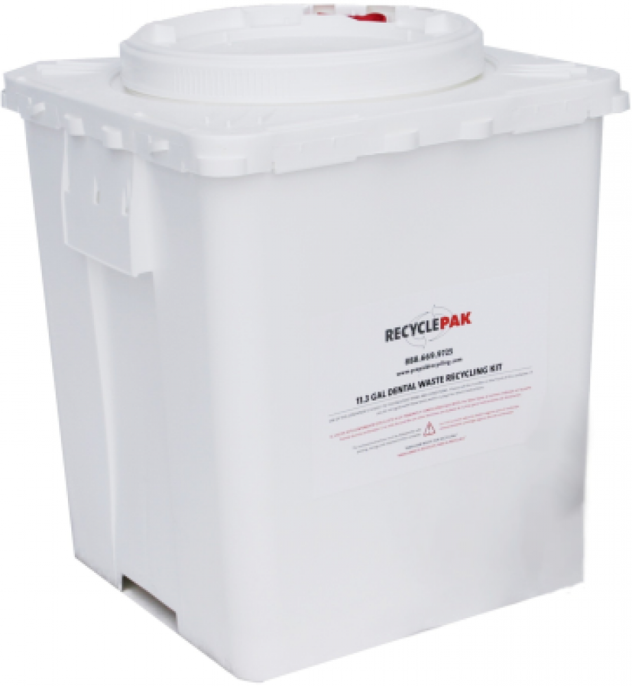 RECYCLEPAK 11.3 GAL DENTAL SEPARATOR FILTER PAIL