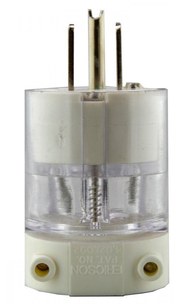 WD HOSP GRD PLUG NEMA 5-15 CLR