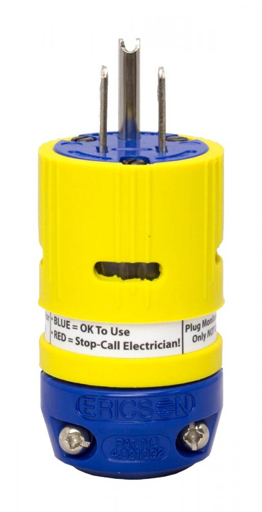 PLG - 15A/125V STR BLADE GCM