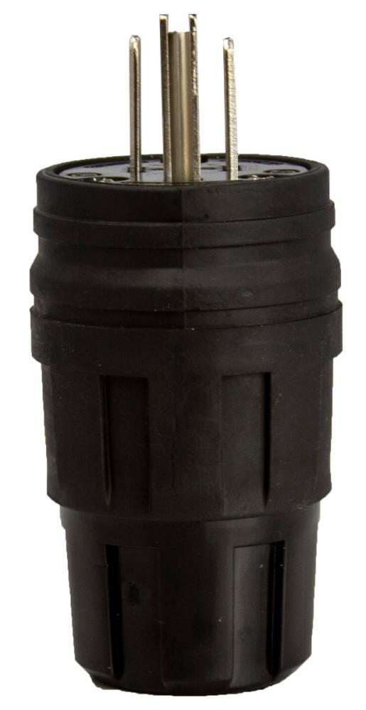 PLG-15AMP-125V STR BLADE BLK 1510-PW6P