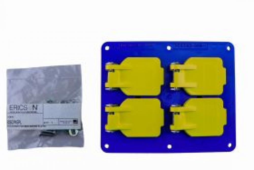 COVERPLATE 2 DPLX W/ FLIPS