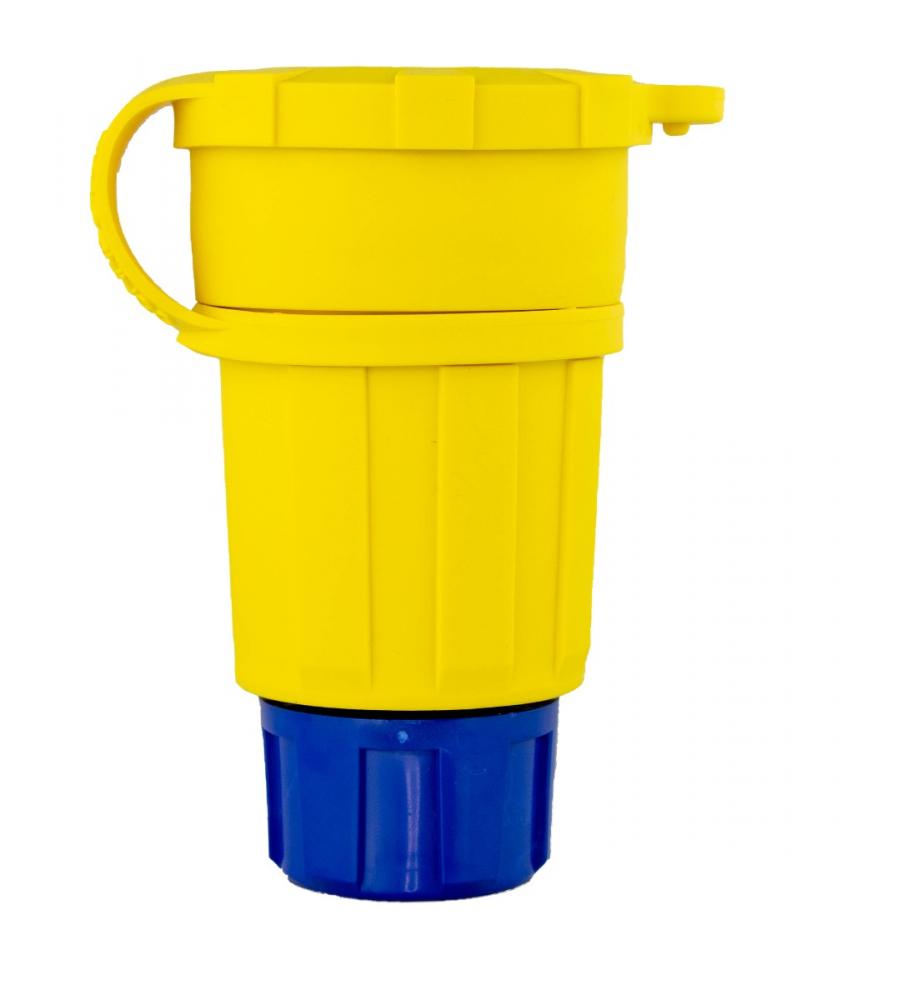 CONN 30A 600V 3P/4W L17-30R LCK BLD SUBM