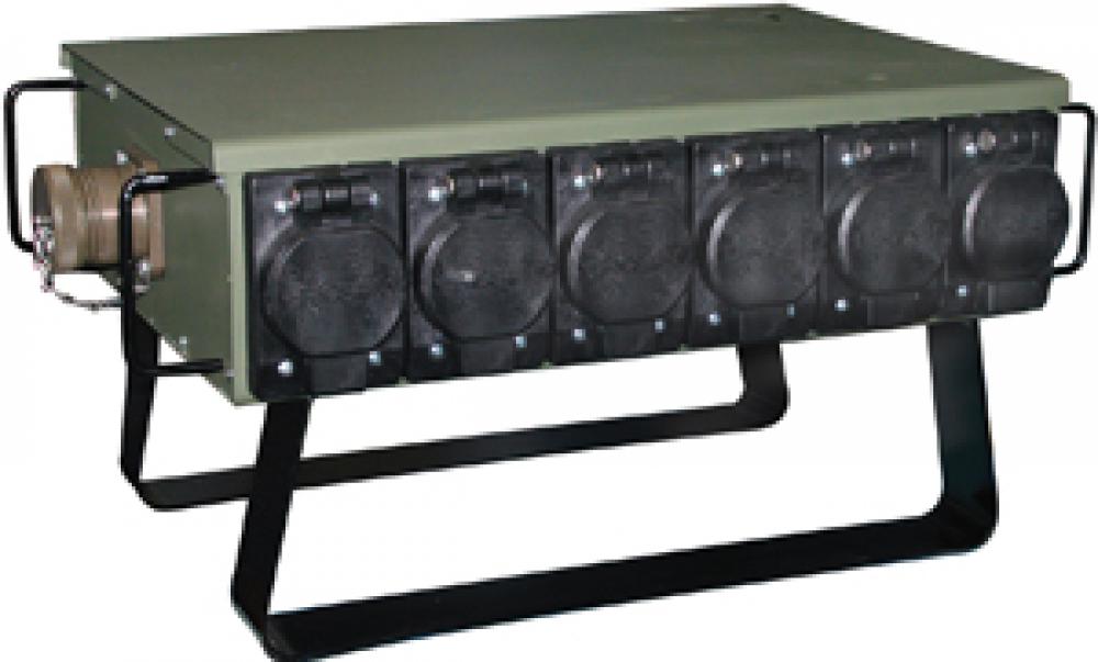 OSCAR II 120/208V 3PH 60A 6 RCPT GRN MIL