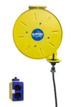 Ericson 4123-50-B20 - CBL RL, 50' 12/3 SJOW W/BX, (2)5-20 RCPT