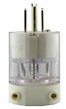 Ericson 1530-PHC - WD HOSP GRD PLUG NEMA 5-15 CLR