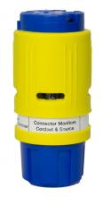 Ericson 1610-CMGL - CONN-15A/125V STR BLADE GCM PERMA-GRP