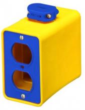 Ericson 6002 - OUTLET BX-PENDANT FOR 2-DPLX RECPT DEEP