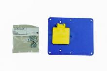 Ericson 8207FS - COVERPLATE  1 SGL RECPT W/FLIP