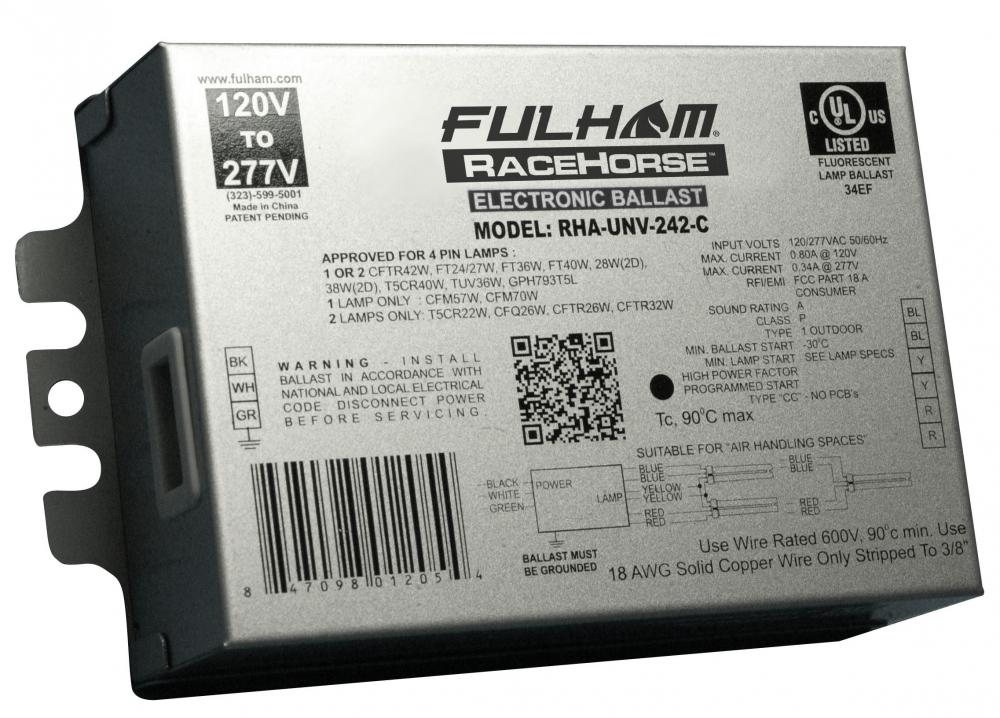 1or2 x42W UNV PUSH-IN CONNECTR