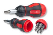 NSi Industries 19120C - 8-in-1 Ratcheted Stubby Screwdriver