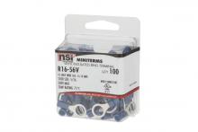 NSi Industries R16-56V - 16-14 Vinyl Ring 5/16Stud, 100 Per Pack