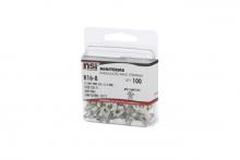 NSi Industries R16-8 - 16-14 Bare Ring #8 Stud, 100 Per Pack