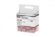 NSi Industries S22-4N - 22-18 Nylon Spade -#6 Stud 100 Per Pack