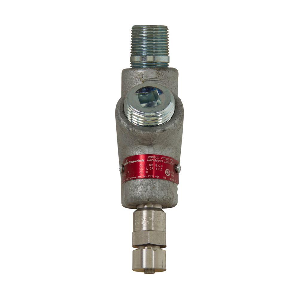 4 NPT GRP B MALE/FEM CST IRON DRAIN SEAL