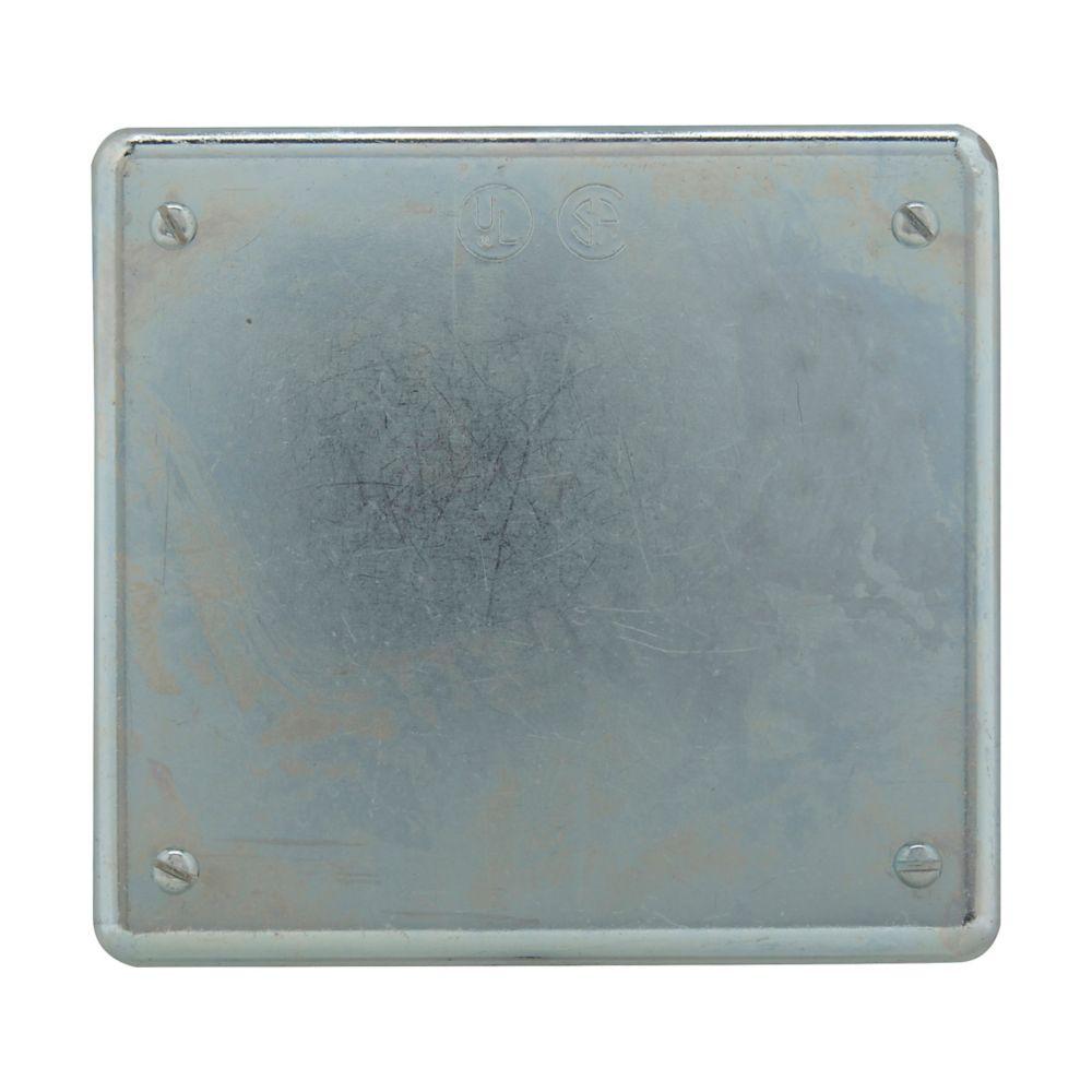 TWO GNG BLANK IRON SURF/FLUSH MT CVR/GSK