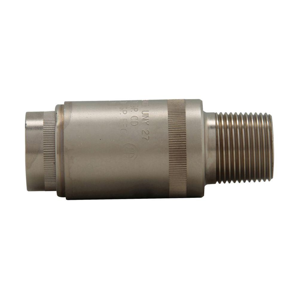 1/2 NPT MALE UNY SHORT UNION