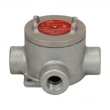 Eaton Crouse-Hinds EABX26 SA ATEX - 3/4 X AL ROUND BASE OUTLET CVR ATEX