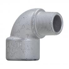 Eaton Crouse-Hinds EL196 - 1/2 NPT IRON 90 DEG MALE-FEM DIV 1 ELBOW