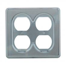 Eaton Crouse-Hinds S232 - TWO GNG SHT STEEL DUPLEX SURFACE MNT CVR