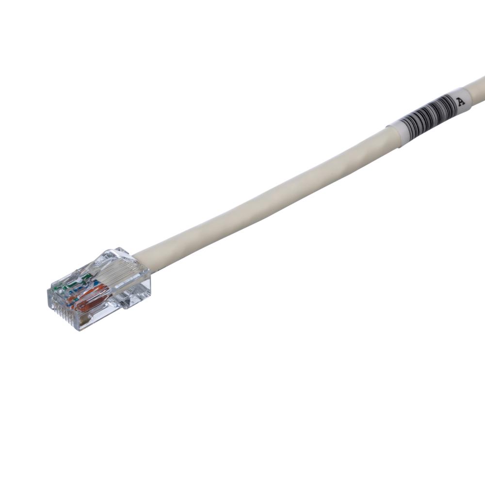Cat 5e 24 AWG UTP Copper Patch Cord, 1 ft, White