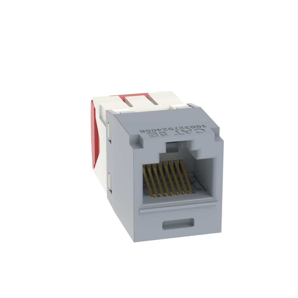 Mini-Com® UTP RJ45 Cat 5e TG Jack Module, Int&#