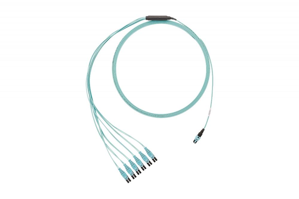 OM3,12-Fiber,RndHarness,LSZH,3M
