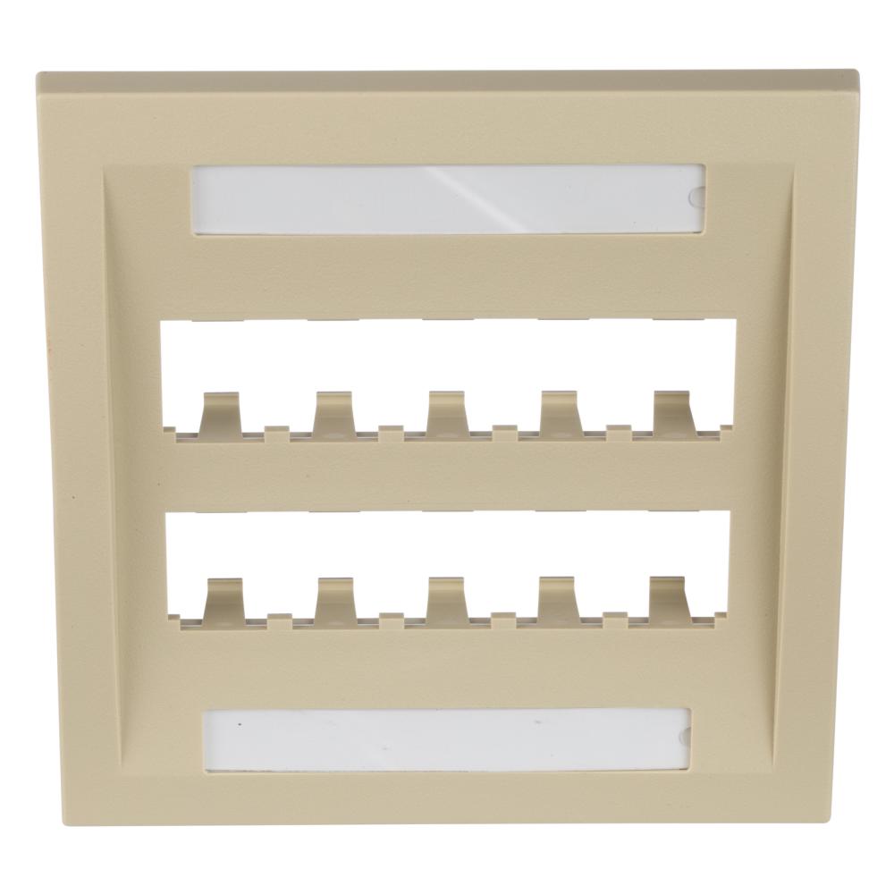 Mini-Com®, Executive, Faceplate, 10 port, Elect