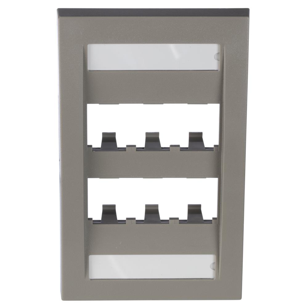 Mini-Com®, Executive, Faceplate, 6 port, Intern