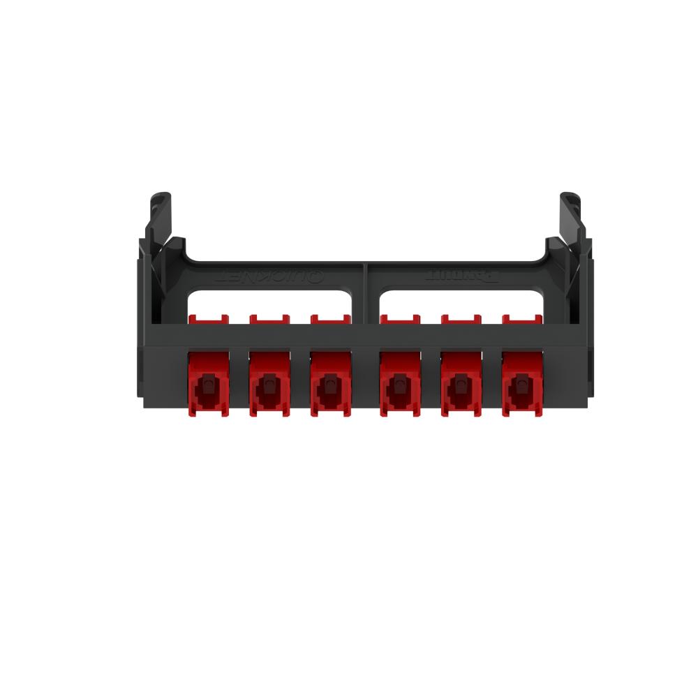 QuickNet™ Fiber Adapter Panel, SFQ, 6 MPO, Typ