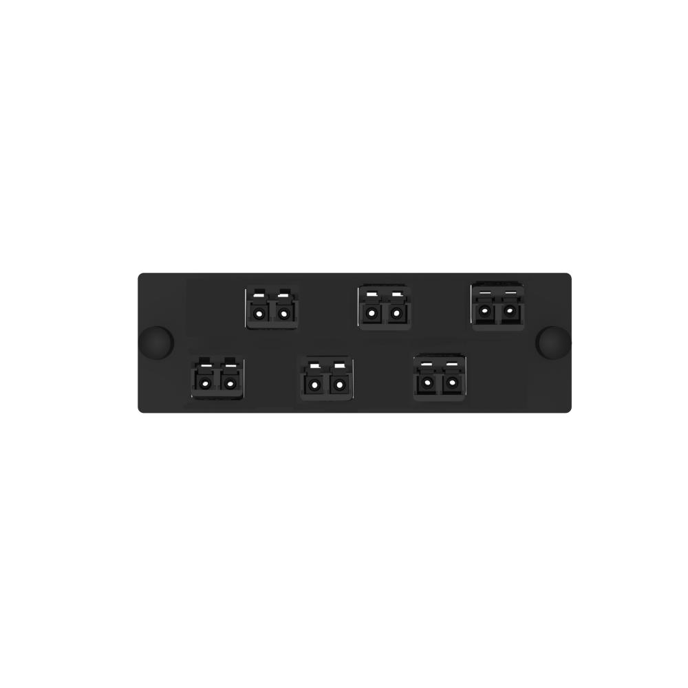 Opticom® Keyed A-Black/Non-Keyed FAP, OM4, 6 LC