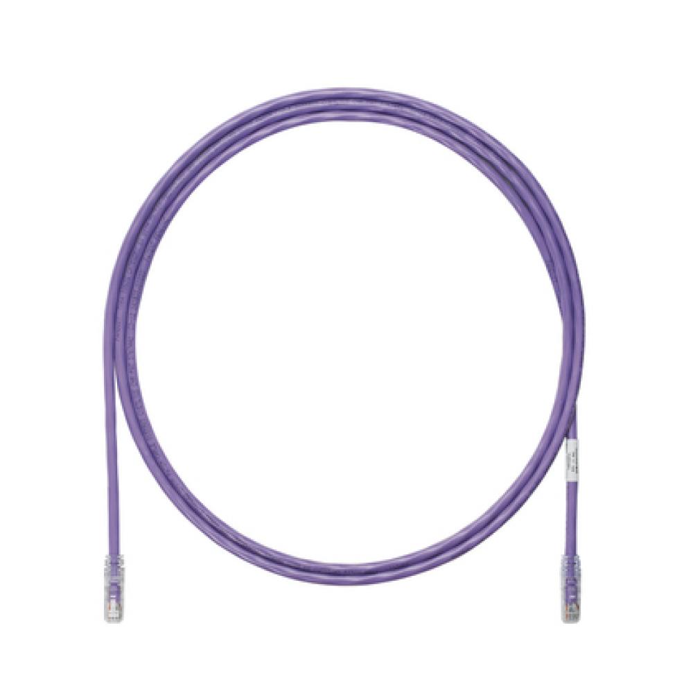 Copper Patch Cord, Cat 6A, Violet UTP Ca