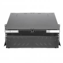 Panduit FCE4U - Opticom® Rack Mount Enclosure, Black, 4 RU, 12