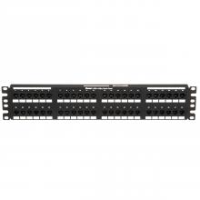 Panduit DP486X88TGY - Cat 6A Punchdown Patch Panel, 48 Ports, 2 RU, BL