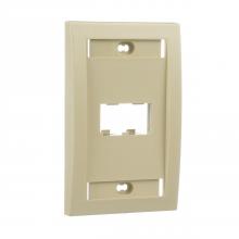 Panduit CFPE2EIY - Mini-Com®, Executive, Faceplate, 2 port, Electr
