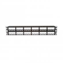 Panduit CPP48FMWBLY - Mini-Com® Flush Patch Panel, 48 Port, 2 RU, BL