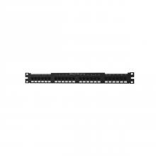 Panduit DP246X88TGY - Cat 6A Punchdown Patch Panel, 24 Ports, 1 RU, BL