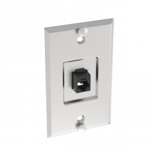 Panduit KWP6PY - Keystone Wall Phone Plate, Cat 6, 1 Port