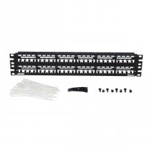 Panduit CP48WSBLY - Mini-Com® All Metal Patch Panel, 48 port, 2 RU,