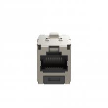 Panduit CJS688TGY - Shielded RJ45 Cat 6 TG Jack Module, Black