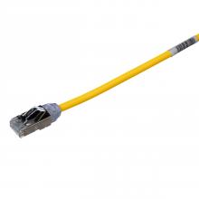 Panduit STP28X5MYL - Cat 6A 28 AWG Shielded Patch Cord, 5 m, Yellow