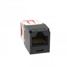 Panduit CJ5E88TGBL-24 - Mini-Com® UTP RJ45 Cat 5e TG Jack Module, Black
