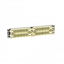 Panduit P110B100R2Y - Two 100 Pair 110 Punchdown Bases Pre-Mounted To