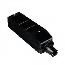Panduit CM6PBL - Mini-Com®, Sloped, MuTOA, up to 6 ports, Black