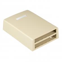 Panduit CBXF12EI-AY - Mini-Com®, Surface Mount Boxes, With Fiber Spoo