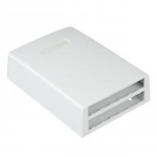Panduit CBXF12WH-AY - Mini-Com®, Surface Mount Boxes, With Fiber Spoo