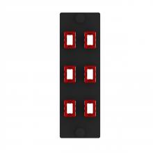Panduit FAPV0624RDMPO - Opticom® FAP, 6 Key-Up/Key-Down MPOs, Type A, R