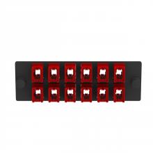 Panduit FAPH1224RDMPO - Opticom® FAP, 12 Key-Up/Key-Down MPOs, Type A,
