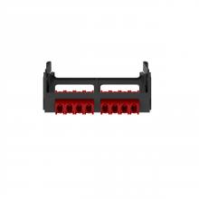 Panduit FQMAP85RD - QuickNet™ Fiber Adapter Panel, SFQ, 8 MPO, Typ
