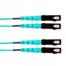 Panduit NKFPX23RSSSM005 - NK 2F OM3 3.0MM RISER PC SC DUP TO SC DUP - 5M