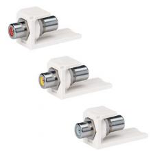 Panduit CMRCAREIY - Module, RCA Solder Type, Red, Electric I